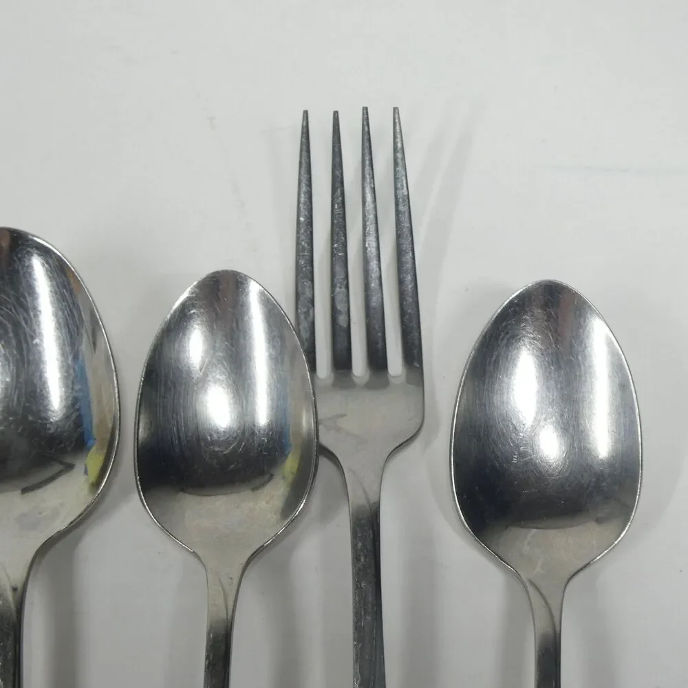 Oneida Calla Lily Stainless Flatware Lot 7pc Spoons Fork